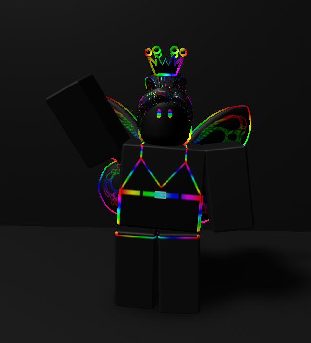 cartoony rainbow t shirt roblox