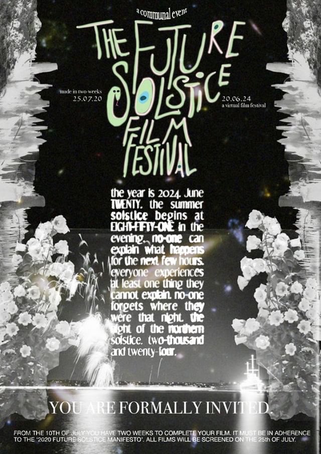 FutureSolstice's tweet image. EVERY FILM SHALL FOLLOW THIS BRIEF. EVERY FILM IS SET ON 20.06.24.