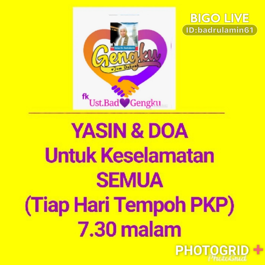 seramie304's tweet photo. Come and see ᶠᵏUs.Bad💜ᴳᵉⁿᶢᵏᓑ's LIVE in #BIGOLIVE:    
https://t.co/PzXKPj2WLg https://t.co/6HTypfXNOJ