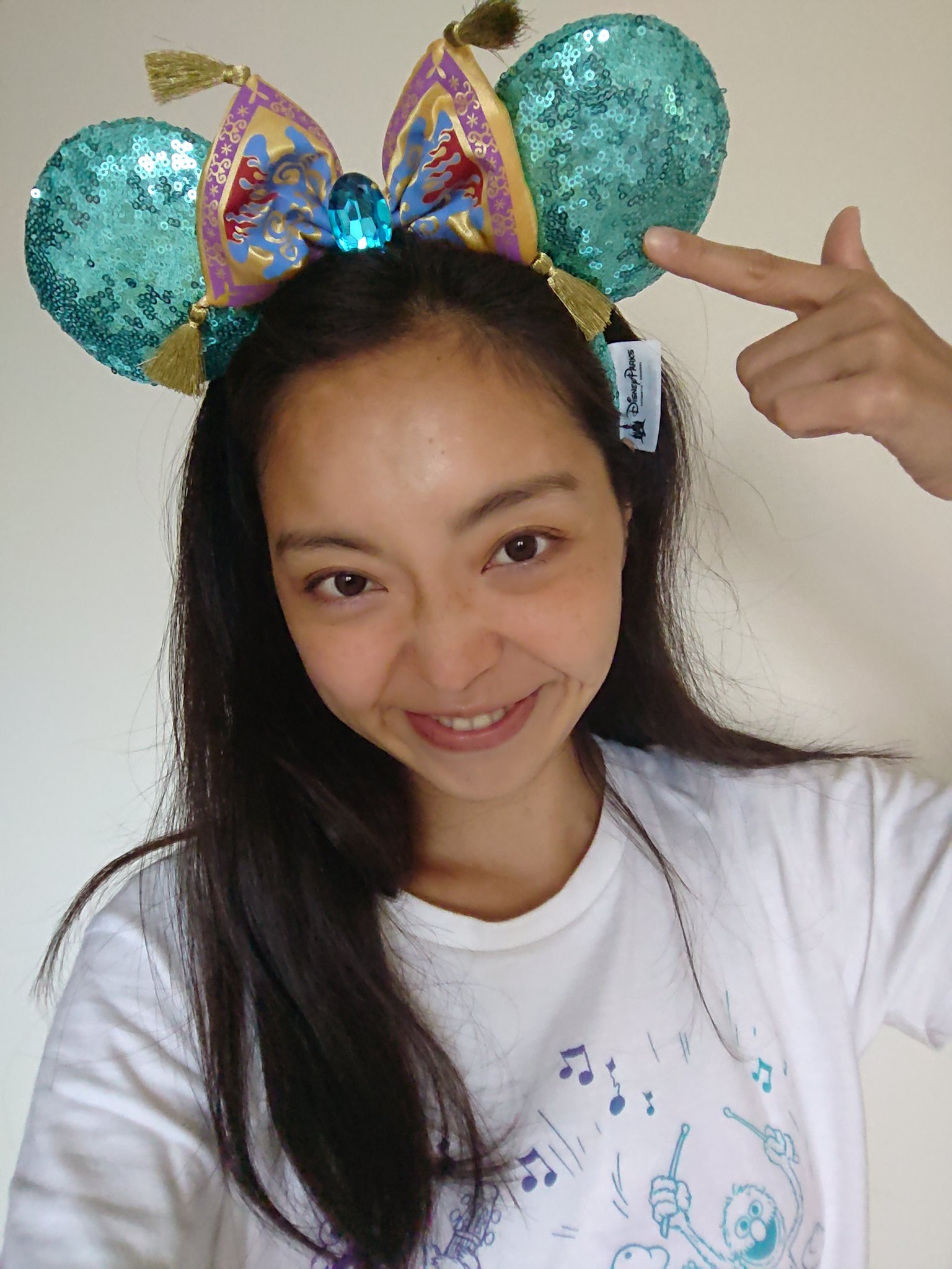 Haruka ジャスミンのカチューシャ 知り合いにアメリカのディズニーで買ってきてもらったんだ ジャスミン アラジン ディズニー T Co Gd5mbthifs Twitter