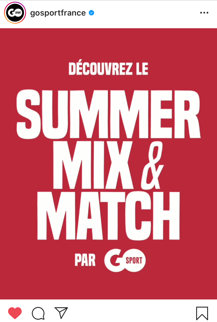 Les nouveaux sports (décalés) de l'été avec 
<a href="/gosportfrance/">GO Sport France</a>, c'est par ici 👇🤩 #summermixandmatch 
instagram.com/p/CCdREqqAbKL/