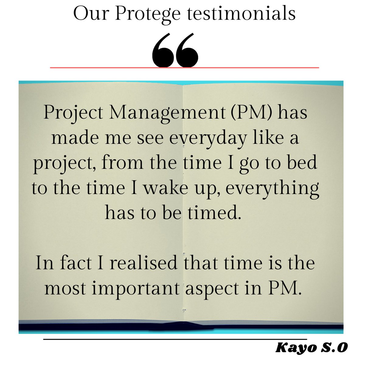 BspmNg's tweet photo. When we hear words like this from our protégés, we are inspired to do more.
#projectmanagement #training https://t.co/lxAjqxJekE