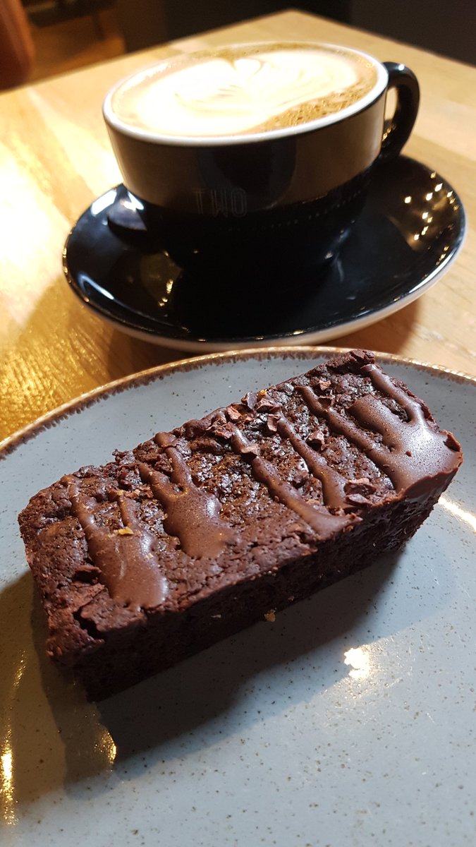 ucanswim's tweet photo. Nipped out at lunch to @2BTwoBrothers for amazing cake and coffee. A must if you're in #altrincham #coffee #coffeeengineers #twobrotherscoffee https://t.co/dDtVQzNjop