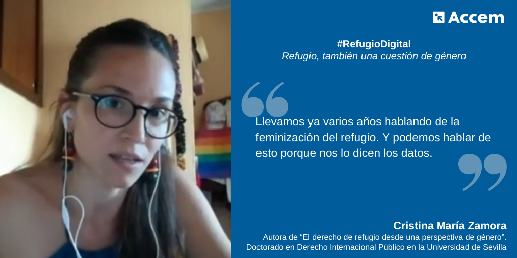Accem_ong's tweet photo. En #RefugioDigital también hablamos de las mujeres refugiadas, quienes se ven obligadas a huir a causa de la violencia específica contra ellas como la mutilación genital, los crímenes de honor, el matrimonio forzoso...
📺 Vuelve a verlo: https://t.co/shaEh7HEkV https://t.co/3z5BBXGPjI