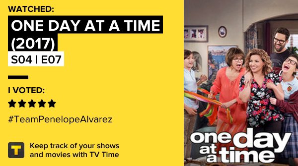 potimaripoti's tweet image. Probablemente uno de los episodios más importantes del año. #onedatatatime  (2017) - S04 | E07 on TV Time tvtime.com/r/1oqAk