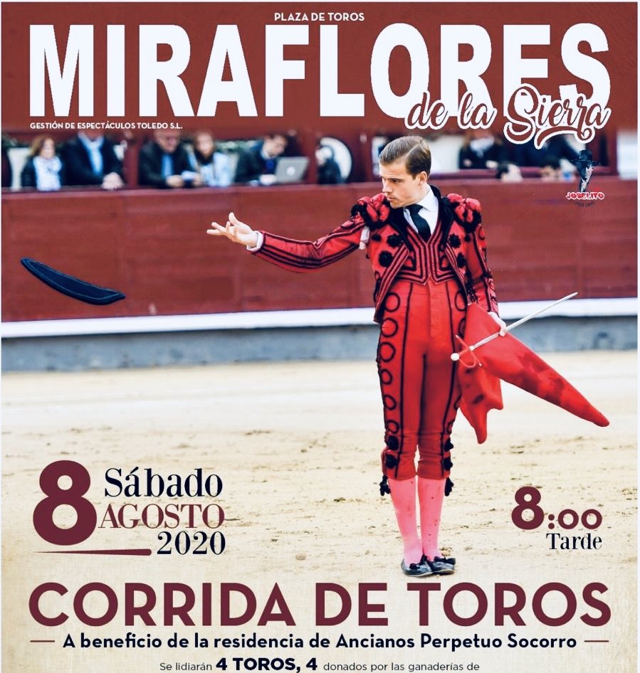 📣Mucha suerte Javier !! <a href="/JavierCortesInf/">Javier Cortés</a> <a href="/prensacortes/">Prensa Javier Cortés</a> ahora a llenar el día 8 de Agosto el 75% de la Plaza de Miraflores de la Sierra (Madrid) por una buena causa 🤘🏻🤘🏻