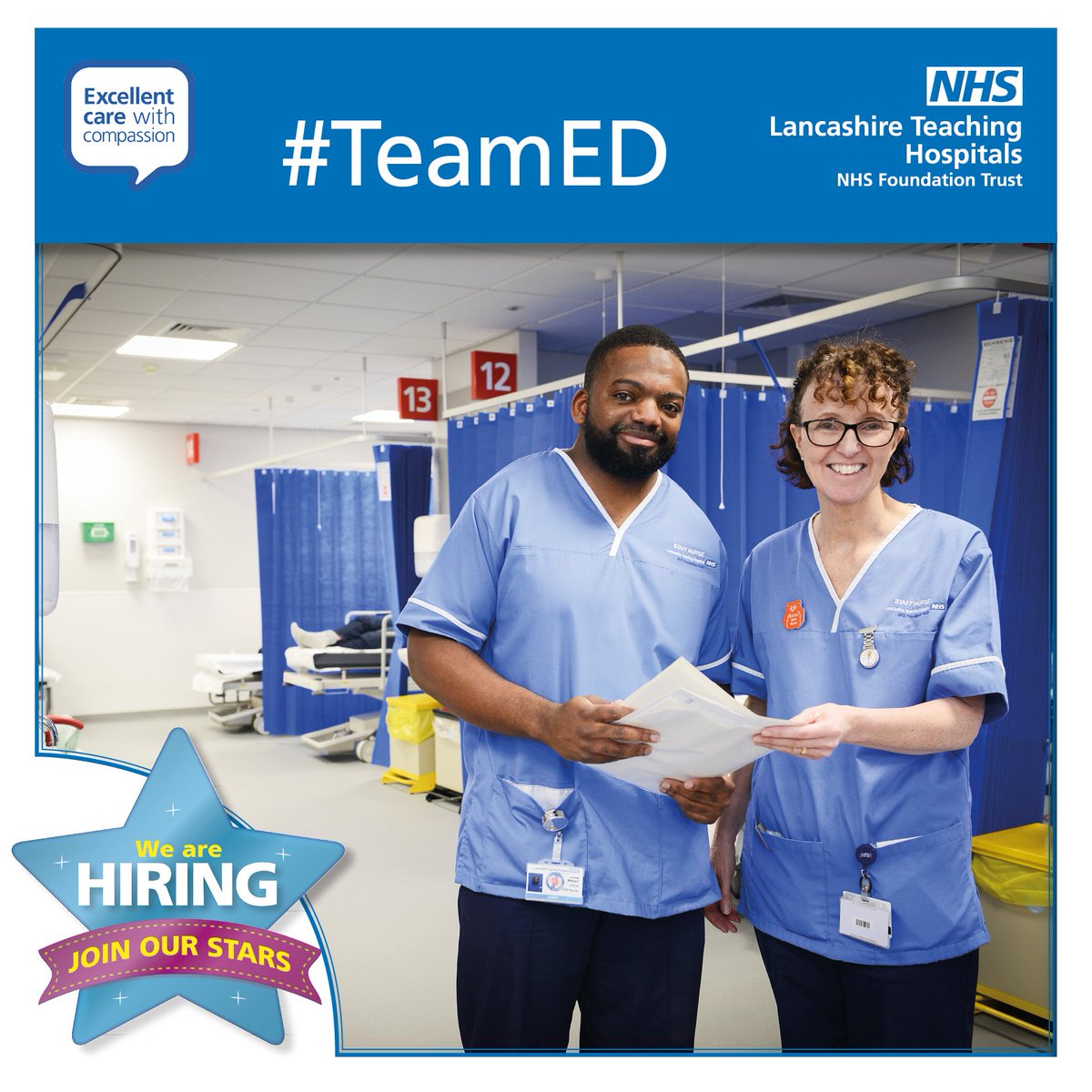 Stefanie Johnson LTHTR (@stefanielth) on Twitter photo Two hospitals, one amazing #TeamED vision!
Our patients aren’t with us for a long time, but we give them all we have to ensure that they receive the best possible love and care. Staff Nurse vacancies are waiting for you!
jobs.nhs.uk/xi/vacancy/916…
<a href="/LancsHospitals/">Chorley & Royal Preston</a>
@LTHTREmergency1 Two hospitals, one amazing #TeamED vision!
Our patients aren’t with us for a long time, but we give them all we have to ensure that they receive the best possible love and care. Staff Nurse vacancies are waiting for you!
jobs.nhs.uk/xi/vacancy/916…
<a href="/LancsHospitals/">Chorley & Royal Preston</a>
@LTHTREmergency1