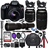 magic12_magic's tweet image. 2u.pw/e9ES1
Canon EOS Rebel T6 DSLR Camera with 18-55mm is II Lens Bundle + Canon EF 75-300mm f/4-5.6 III Lens and 500mm Preset Lens + 32GB Memory + Filters + Monopod + Spider Tripod + Professional Bundle