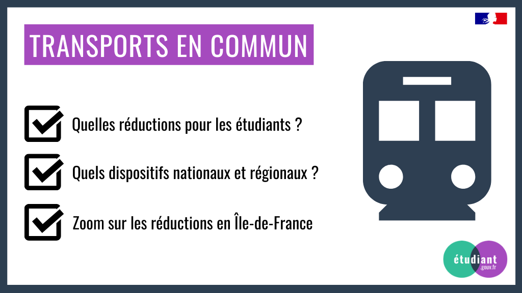 📌 #RentreeEtudiante2020 | Transports en commun : des tarifs réduits sont prévus pour les étudiants ou plus globalement les jeunes.

👉 etudiant.gouv.fr/transports/