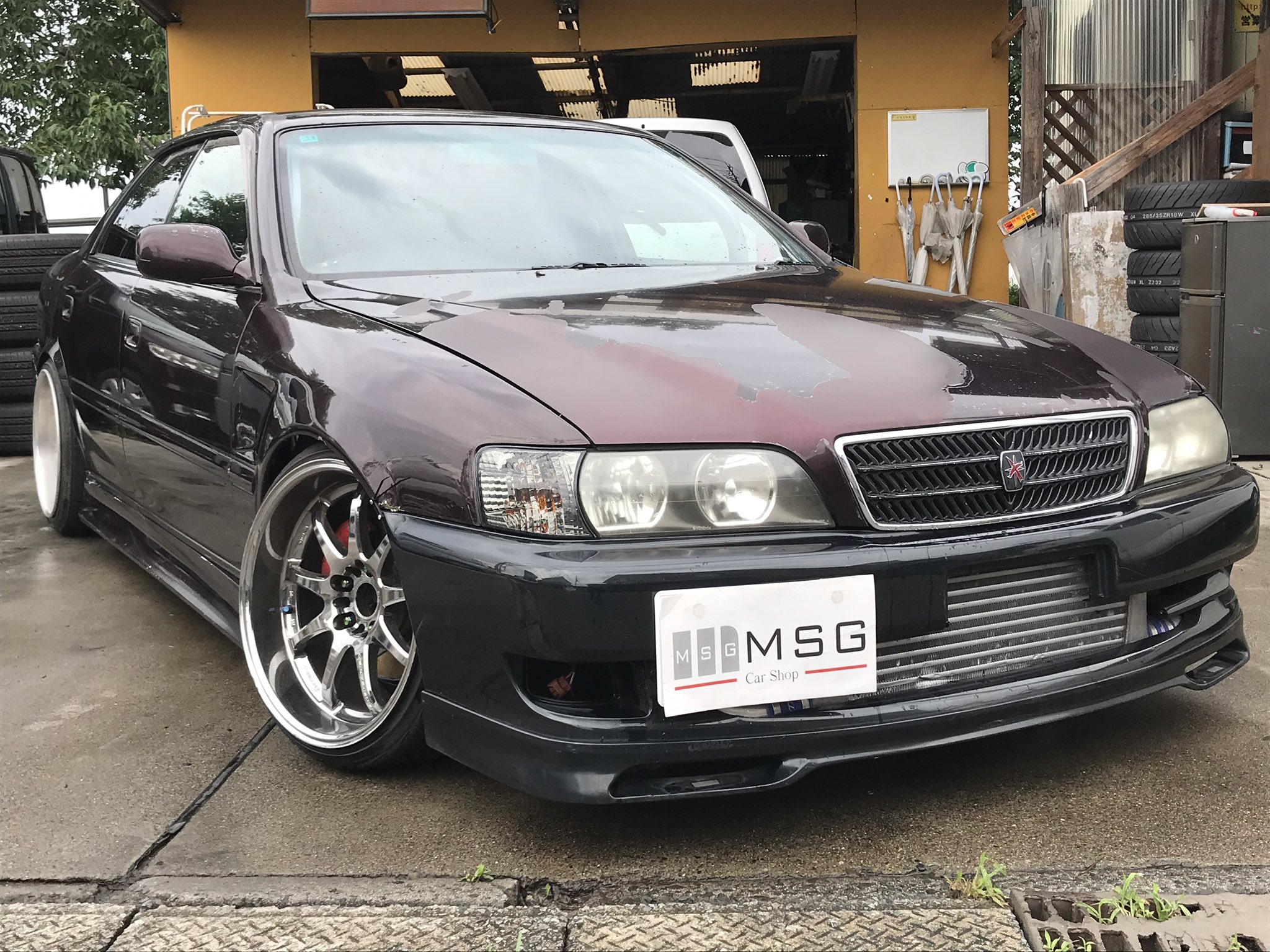 Msg Carshop チェイサー 入庫 Jzx100 ツアラーv 純正5mt 9万キロ 8点ロールゲージ Orcクラッチ 機械式lsd 改造車売るならmsg 改造車買取 ドリ車買取 即ドリ チェイサー 車売ります T Co Oheovzfv4c Twitter