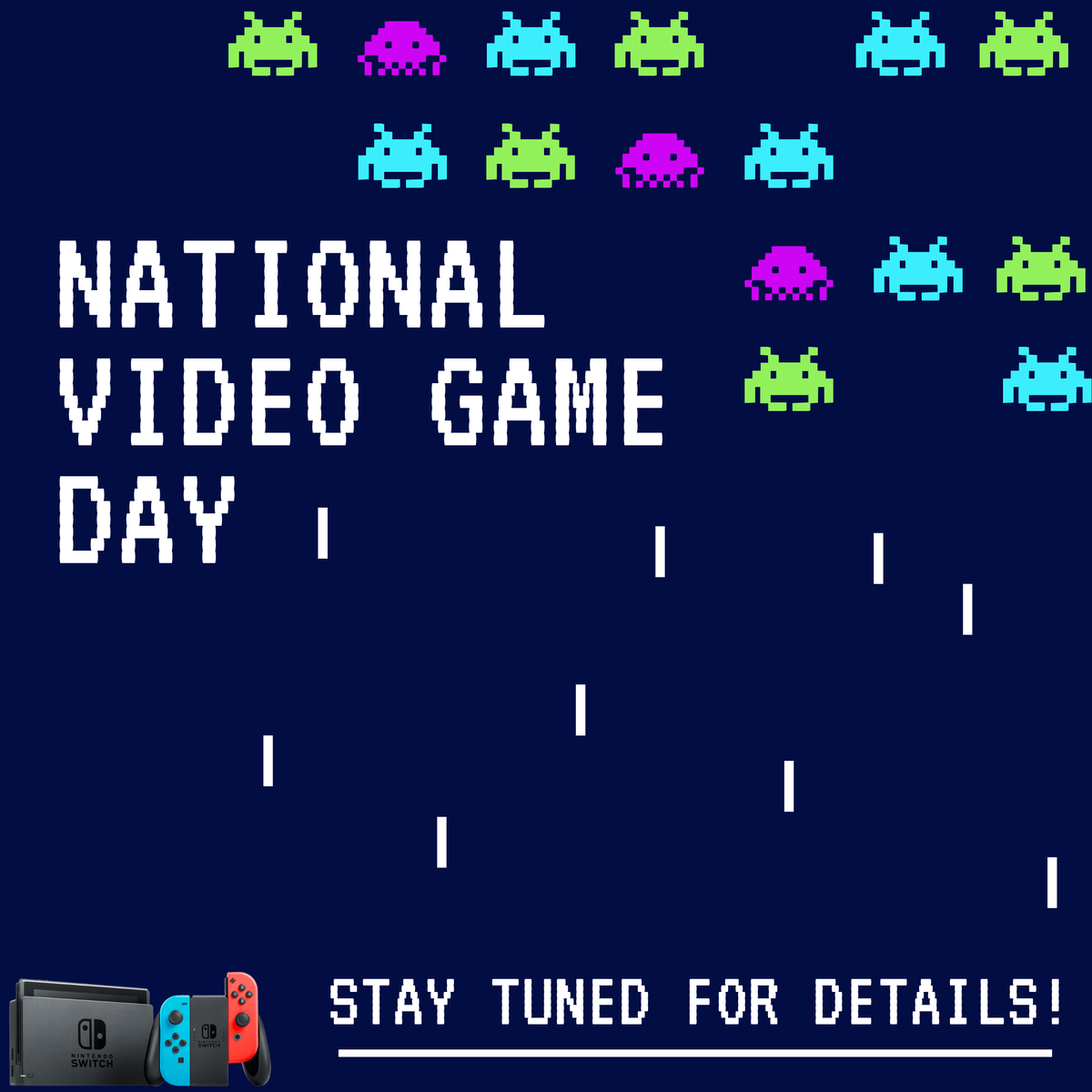 topsweepsprize's tweet photo. 👾 🎮 NATIONAL VIDEO GAME DAY 🎮 👾
For today's #QOTD What is your FAVORITE Video Game of all time?? Comment Below! #topsweeps #whoopwhoop #qotd #videogame #nintendoswitch https://t.co/cQj9ufPFQP