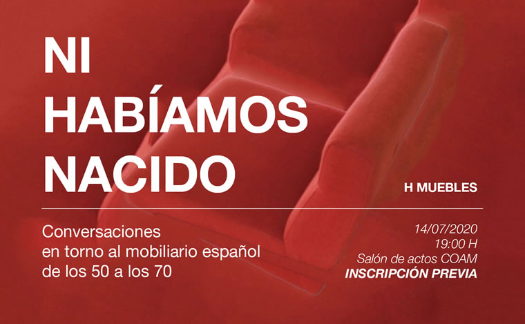 COAMadrid's tweet photo. 🗓️🗣️ Apúntalo en la agenda: El martes que viene, encuentro con jóvenes arquitectos y diseñadores en torno al mobiliario español de los años 50 a los 70. Aforo limitado!!

🕖 Martes, 14-JUL | 19.00h
👉 https://t.co/B2mMpTiZVn

#COAM #Agenda #ExpoHMuebles #Recomendar https://t.co/OMOjZeVq6X