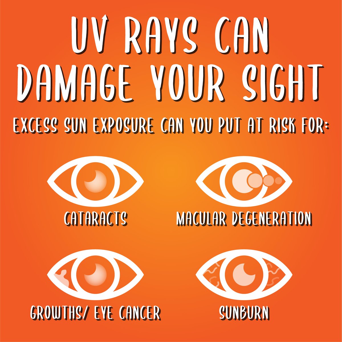 MNPeyes's tweet photo. Safely enjoy the sun by wearing UV-blocking sunglasses. Protect your vision! #UVSaftetyMonth #Sunglasses https://t.co/UYbxUSwWUZ