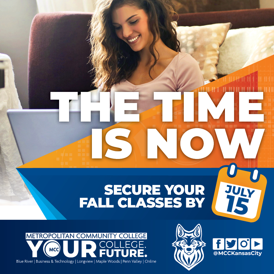MCCKansasCity's tweet image. ⏰ Enroll now for fall classes at mcckc.edu/enroll! #MCCYourFuture