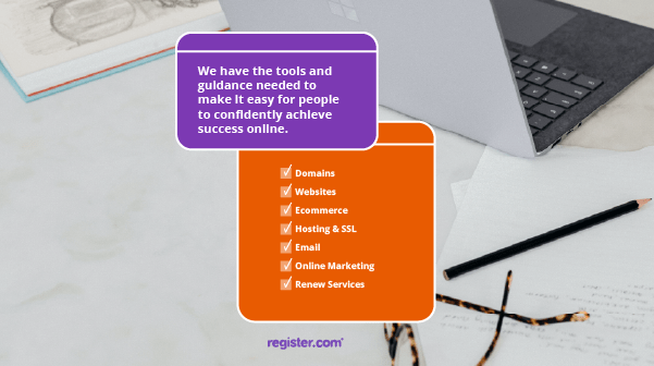 Register_com's tweet photo. From domains to design, https://t.co/71w8hSJAxA is here to help you get started.
#registerdotcom #domains #email #websites #ecommerce #hosting #onlinemarketing #renewservices #services #products #websitehosting #businessowners #entrepreneur https://t.co/wfn9Rww5Zu