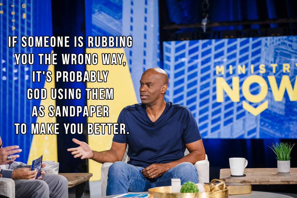 Michaeljrcomedy's tweet photo. If someone is rubbing you the wrong way, it's probably God using them as sandpaper to make you better.

Photo: #MinistryNow https://t.co/OCnHCX87PM