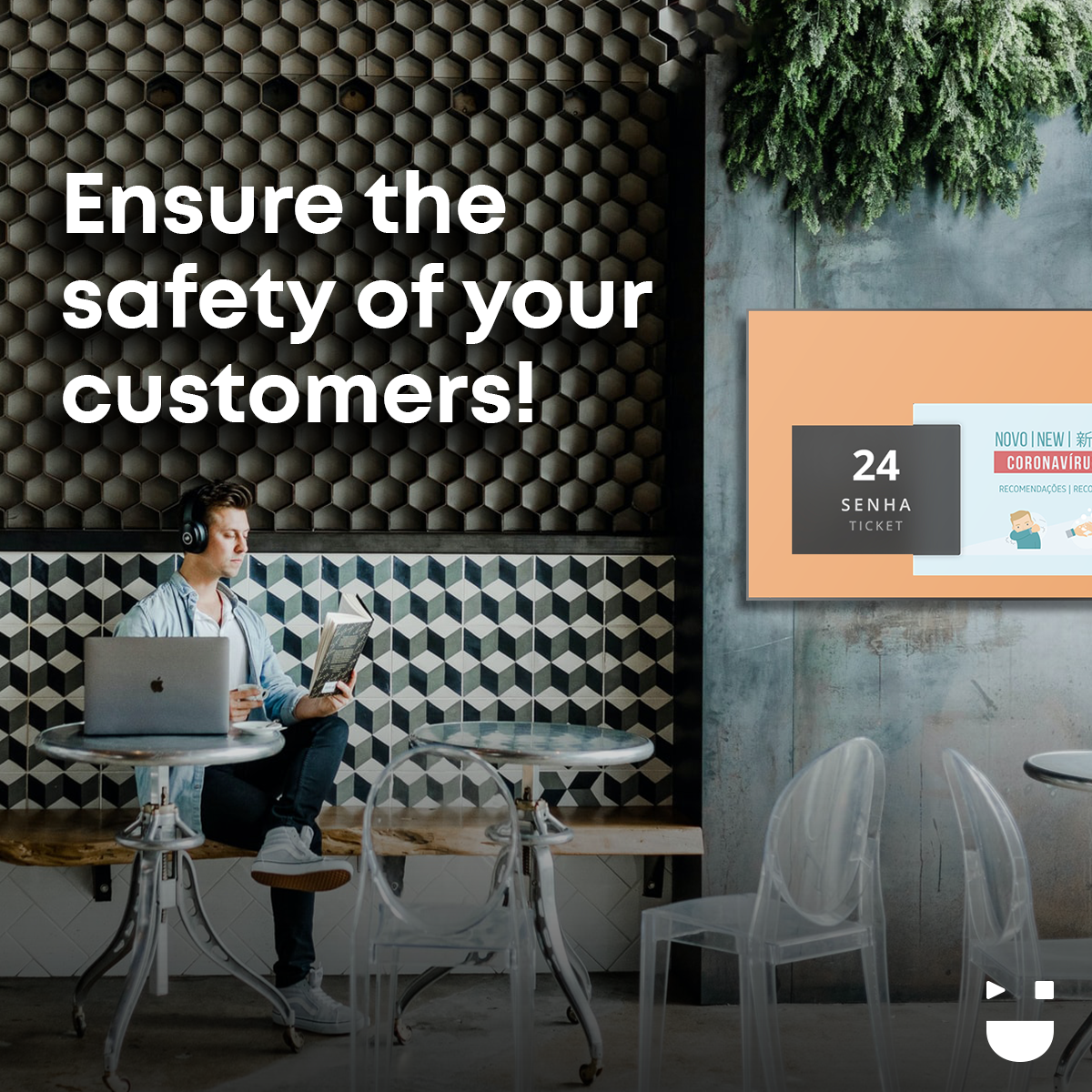 UnykTV's tweet photo. Ensure the safety of your customers! ✅ The Unyktv/Host service management solution helps to manage the influx of customers 🙋 https://t.co/gx9kuUVmw3
#signage #tvsolutions #management #smarttv https://t.co/o6kgn4ulpN