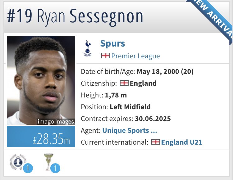 Loan outRyan Sessegnon  I don’t see sessegnon getting into the team any time soon so we could raise some funds with a loan deal.