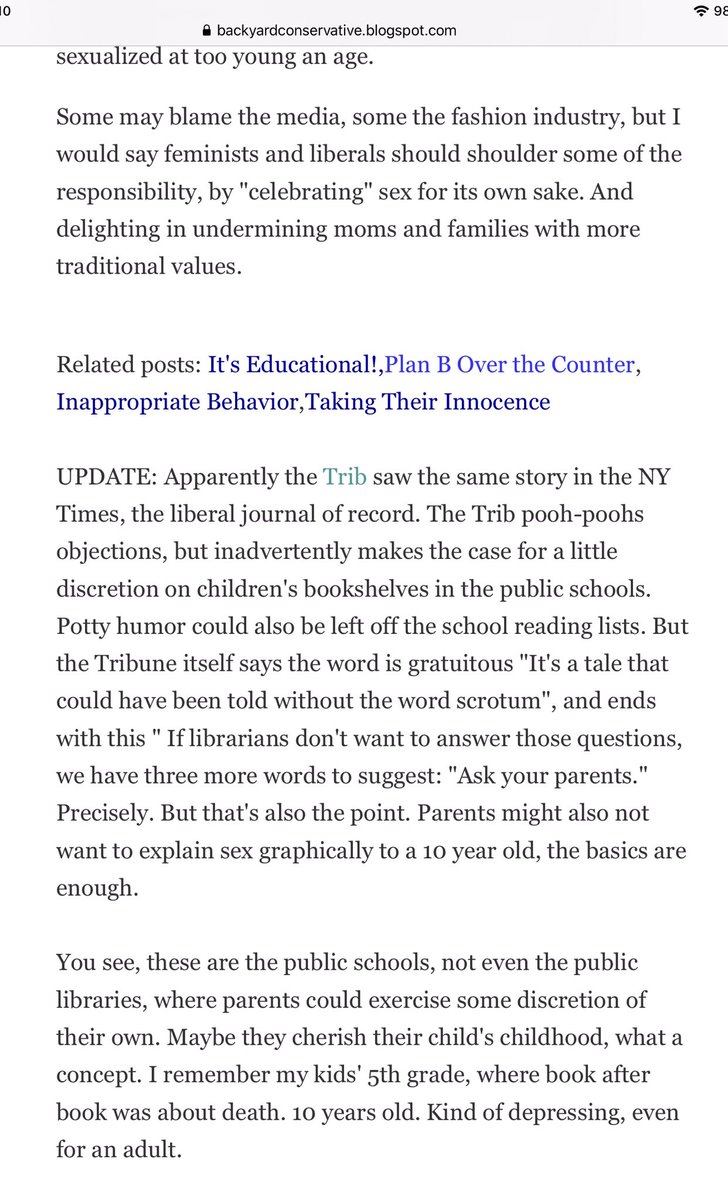 They have been grooming these kids. For underage sex, for pedophilies, for troubled activism.  https://backyardconservative.blogspot.com/2007/02/purposely-provocative.html