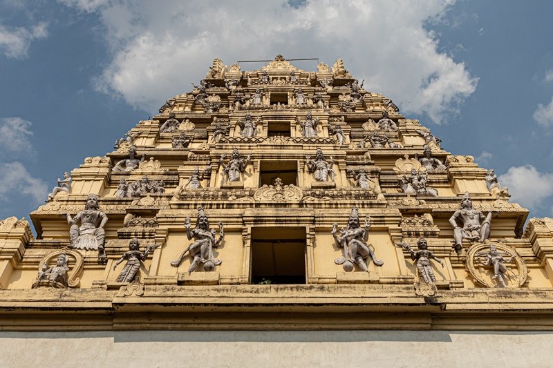 One final legend states that a spring originates from the feet of the Nandi, which is believed to be the source of the river Vrishabhavati river which flows to the west of the city  #Banglore