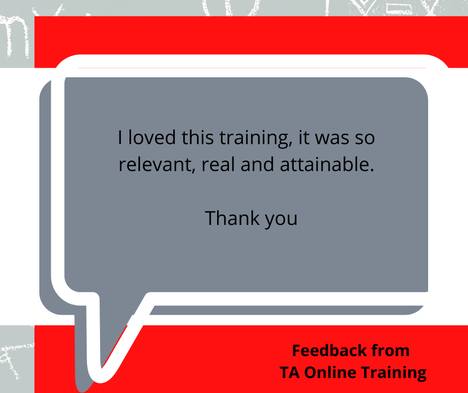 first4maths's tweet photo. We are so pleased with the great feedback from our Subject Leader Training and TA Online courses.
Don't forget you can see all our current online training here
https://t.co/zsog8Xslyr
#tatraining #subjectleaders #mathssubjectleaders #primaryschool #primarymaths #backtoschool https://t.co/4vrciJgKjF