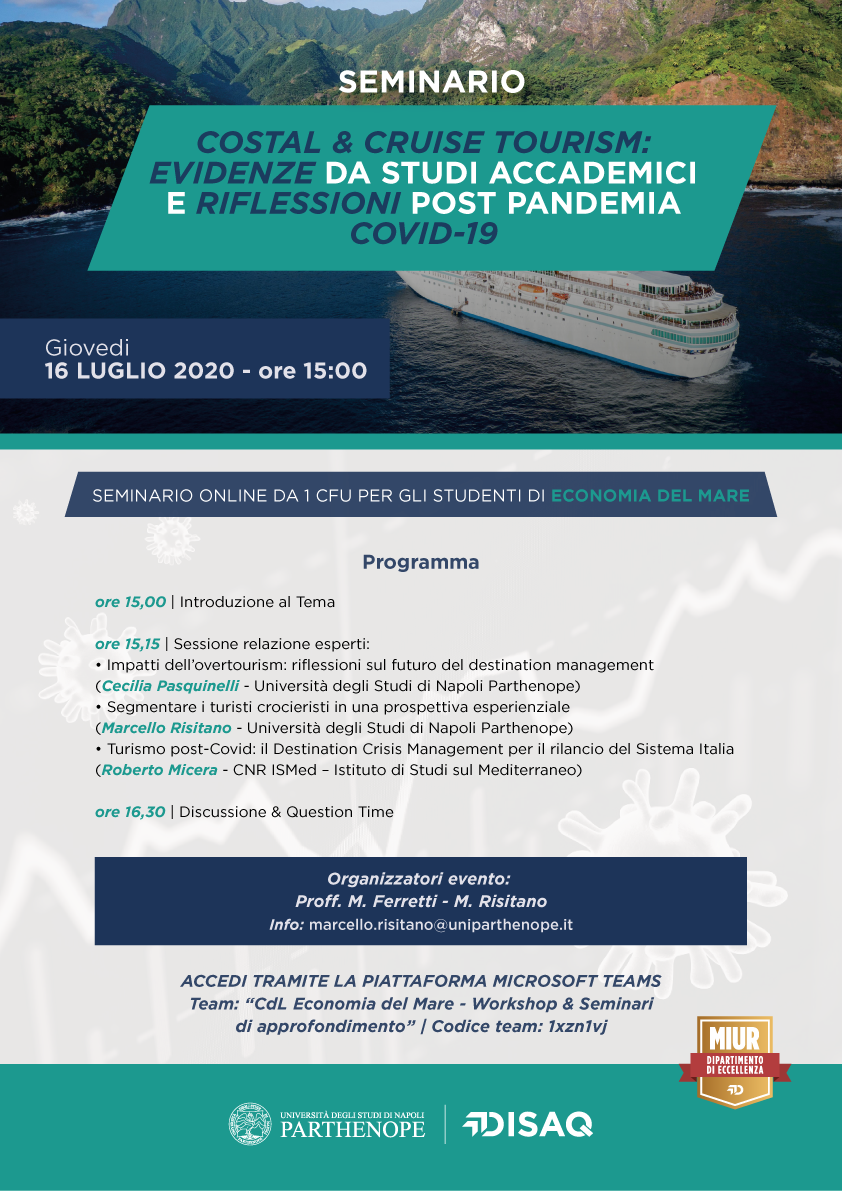 DISAQ | Università Parthenope di Napoli tweet media