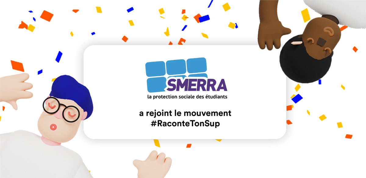 Egalement partenaire de #RaconteTonSup, @LaSmerra est une protection sociale dédiée aux besoins étudiants : soins, logements, assurances, prévention &amp; loisirs ! 

Par ici pour répondre à l'étude 👉 bit.ly/2yfO08G