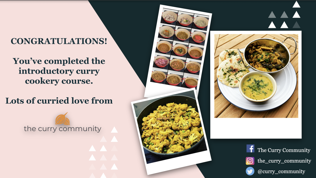 The Curry Community (@curry_community) on Twitter photo 🌶️Congratulations <a href="/RJCRomilly/">Romilly Cummerson</a> <a href="/NicolaKohn/">Nicola Kohn</a> @nicolagreaney <a href="/greaney_nicola/">nicola greaney</a> <a href="/TorButlerCole/">Tor Butler-Cole</a> <a href="/KateGrange2/">Kate Grange</a> on completing the cookery course from
<a href="/curry_community/">The Curry Community</a>! Enjoyed the fenugreek bulk buys and cook alongs with such a fantastic group...thank you! 🤟 🌶️Congratulations <a href="/RJCRomilly/">Romilly Cummerson</a> <a href="/NicolaKohn/">Nicola Kohn</a> @nicolagreaney <a href="/greaney_nicola/">nicola greaney</a> <a href="/TorButlerCole/">Tor Butler-Cole</a> <a href="/KateGrange2/">Kate Grange</a> on completing the cookery course from
<a href="/curry_community/">The Curry Community</a>! Enjoyed the fenugreek bulk buys and cook alongs with such a fantastic group...thank you! 🤟