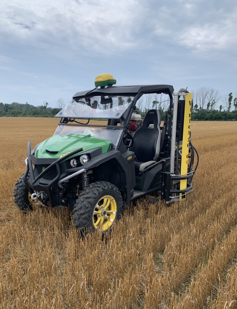 With the wheat coming off, this is the perfect chance to get your fields sampled. As the saying goes “sample your fields to maximize your yields” #ontag #wheatharvest