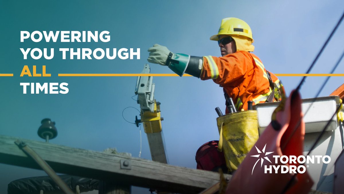 Toronto Hydro On Twitter Today Is National Lineworker Appreciation Day Day Or Night Our Employees Are On The Frontlines Repairing Maintaining Overhead Underground Electrical Equipment Even During Ice Storms