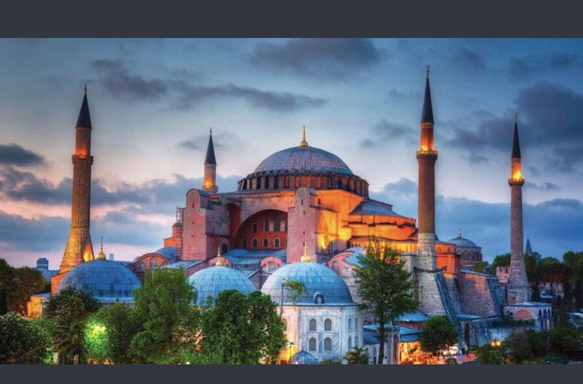 "Onlar ağızlarıyla Allah'ın nûrunu söndürmek istiyorlar. Halbuki kâfirler istemeseler de Allah nurunu tamamlayacaktır." (Saff, 61/8)      #AyasofyaCamii