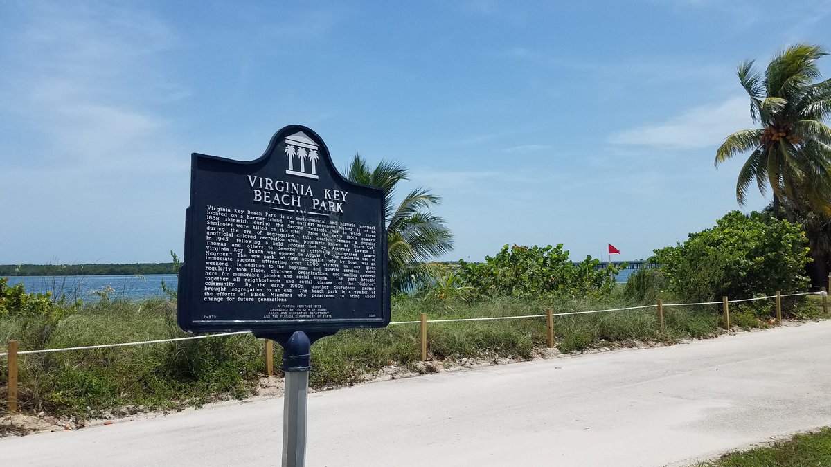 ApexVentures_x's tweet photo. It's not quite the size of a regular beach, but it's less crowded here at Historic Virginia Key Beach Park.
#virginiakey #virginiakeybeach #virginiakeybeachpark #historicvirginiakeybeachpark #beach #park #miami #southflorida #florida #southfl #soflo #virginiakeypark https://t.co/3rkoZvHLMg