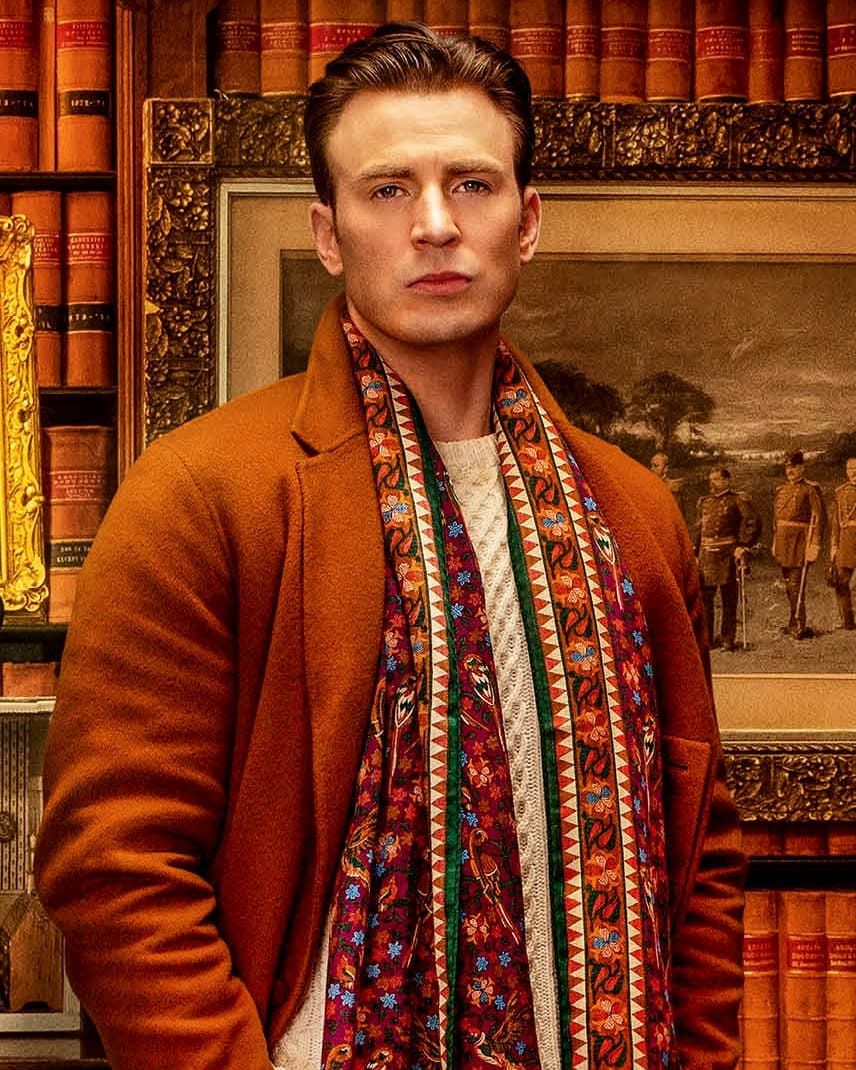 chris evans as my paintings: a thread