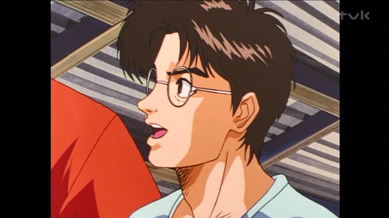 スラムダンク　セル画　メガネくん SLAM DUNK セル画 木暮公延 メガネくん