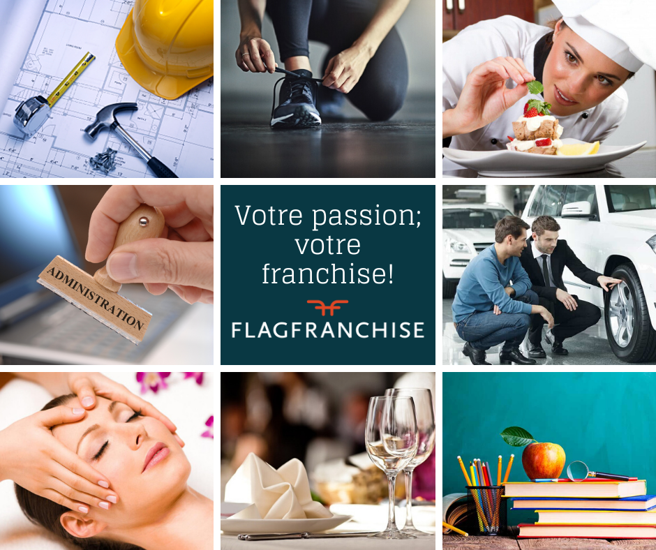 Dites-nous ce qui vous passionne et nous vous dirons quelles sont les #franchises qui vous ressemblent! #FlagFranchise vous aide gratuitement à trouver VOTRE franchise, celle qui vous fera vibrer!
FlagFranchise.com/fr-ca/
info@FlagFranchise.com
1-844-347-7633 poste 1