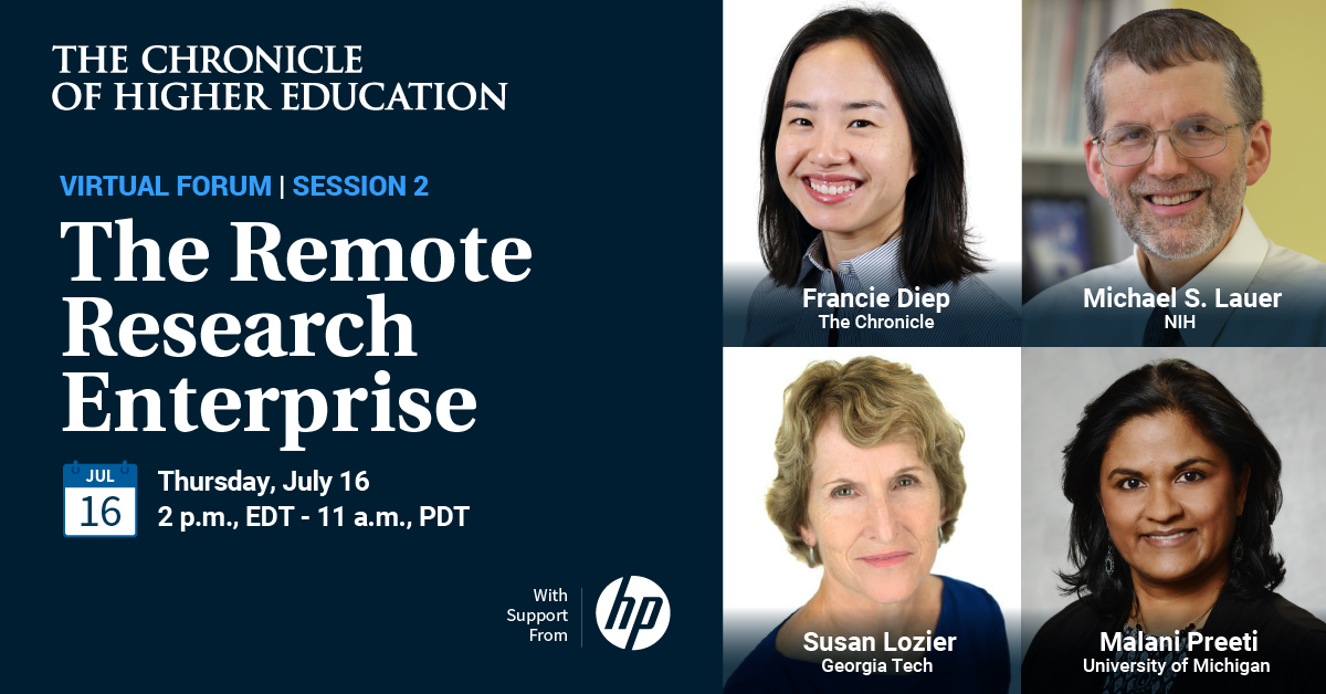 Mike Belcher (@cmikebelcher) on Twitter photo Thrilled to join <a href="/chronicle/">The Chronicle of Higher Education</a> for Part II discussion 7/16/20, with # and Scientific experts continue to examine the immediate challenge of pivoting to conducting research remotely and how to approach solutions. #Industry40 #research #STEM Register here: zoom.us/webinar/regist… Thrilled to join <a href="/chronicle/">The Chronicle of Higher Education</a> for Part II discussion 7/16/20, with # and Scientific experts continue to examine the immediate challenge of pivoting to conducting research remotely and how to approach solutions. #Industry40 #research #STEM Register here: zoom.us/webinar/regist…