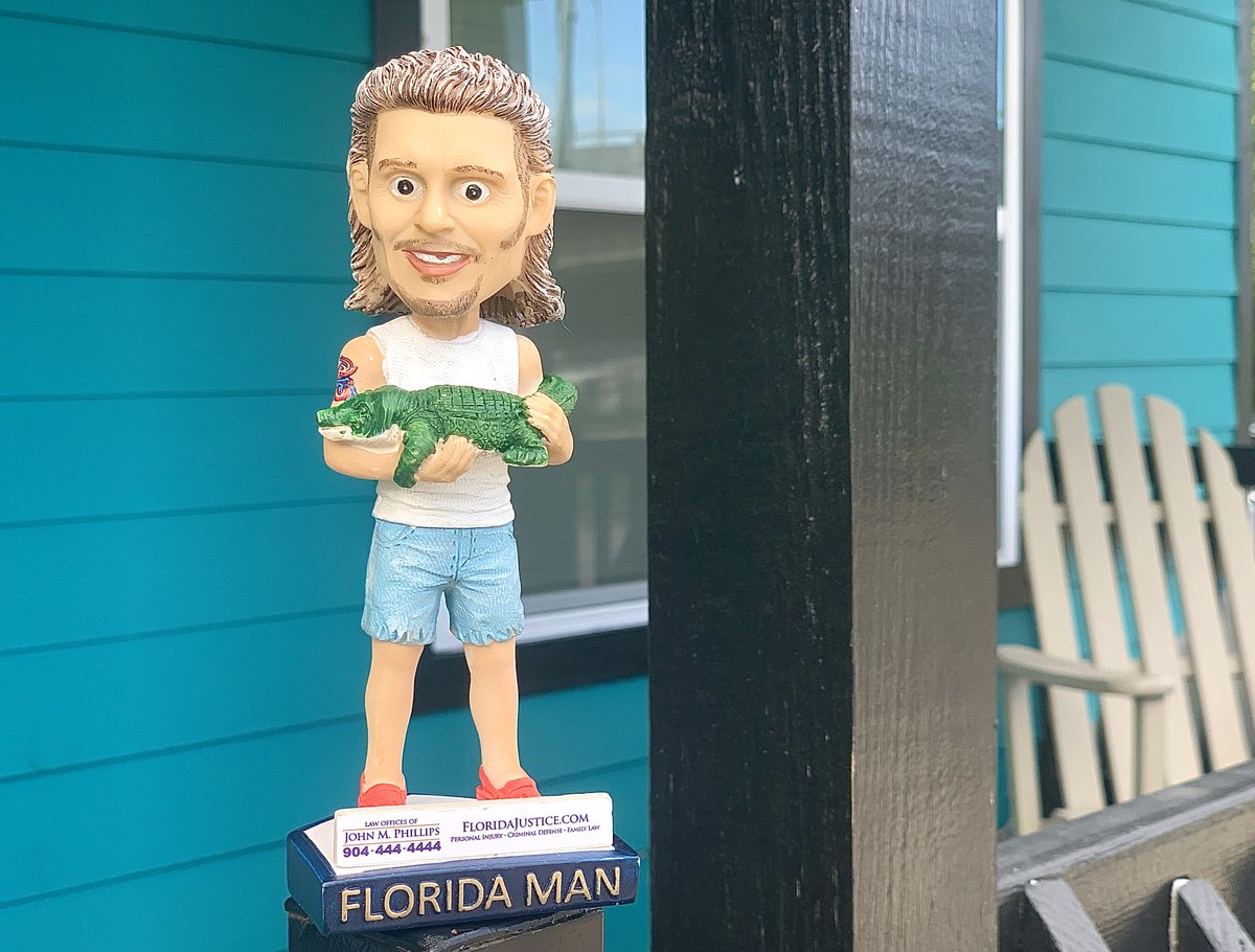 Where is #FloridaMan today?

(If you know, you know.)