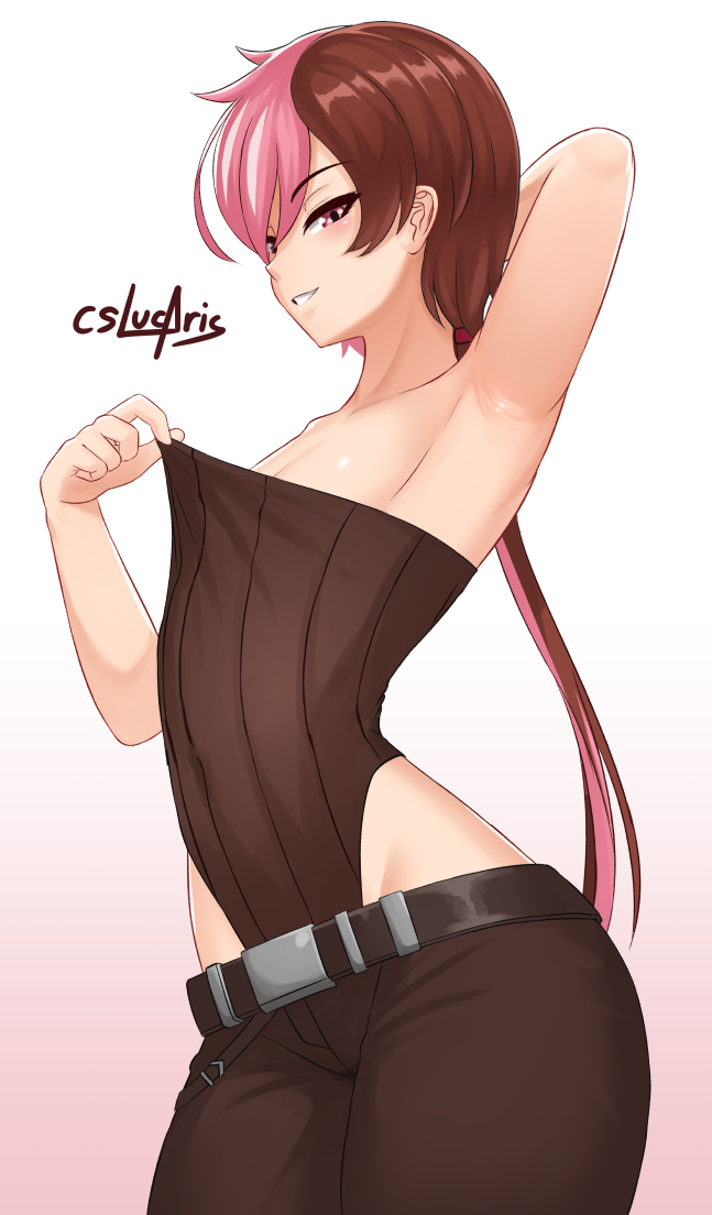 Or pants. &gt;.&gt; #rwby” .