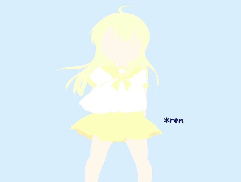 蓮 簡単にシンプルに描いたもの ちょっと小さくなった千聖ちゃん 愛でて 白鷺千聖 イラスト 絵描きさんと繋がりたい