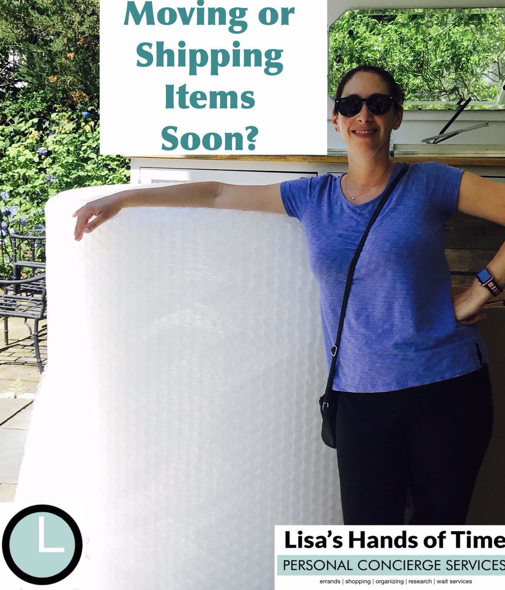 HandsOfTimeConc's tweet photo. Well...that’s a (bubble) wrap on this week’s client shipment to the West Coast! 📦 📦 #lisashandsoftime #lhotconcierge #personalconcierge #bicoastal #bostonconcierge #moving #wrapping #shipping https://t.co/nucfvwCP2D