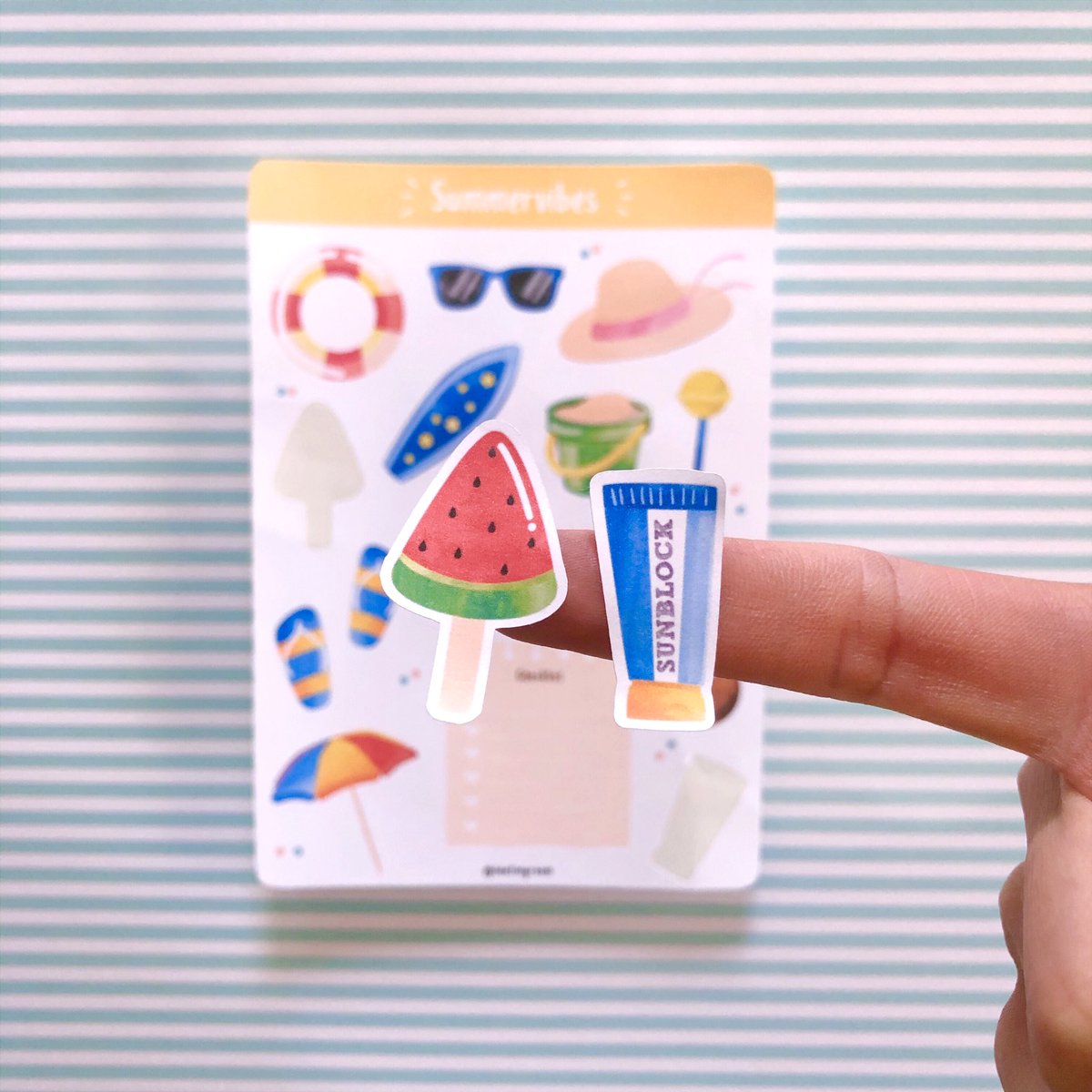 Inatinyroom's tweet photo. Who doesn’t need this? 
Get it. Get it. Get it. #Getit here  https://t.co/XIkQs3GvNz  😆 Hahahahah 

#stickersaddict #plannergirl #cutestationery #etsy #bujo #bujocommunity #bujogirl #bujo2020 #bujoaddict #summer #beach #sunblock #kawaiisticker #summervibes #popsicle https://t.co/KosAE2sYkI
