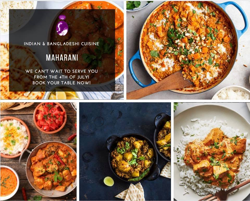 ipsmaharani's tweet image. WE ARE BACK !
Dining in service with all safety measures in place to give you a safe experience call to book on 01473 232266/ 213388
- Takeaway Collections at 20% off
- Free home delivery 
- Contactless Payments 
- maharaniipswich.co.uk 

Together lets do this Thank you team !
