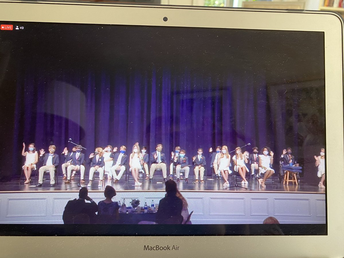 So proud and grateful watching these 6th graders from my first 2nd grade class at Trinity as they celebrate their graduation! They are going to go on to do amazing things at their next schools and will always hold a very special place in my heart 💙 #TrinityLearns