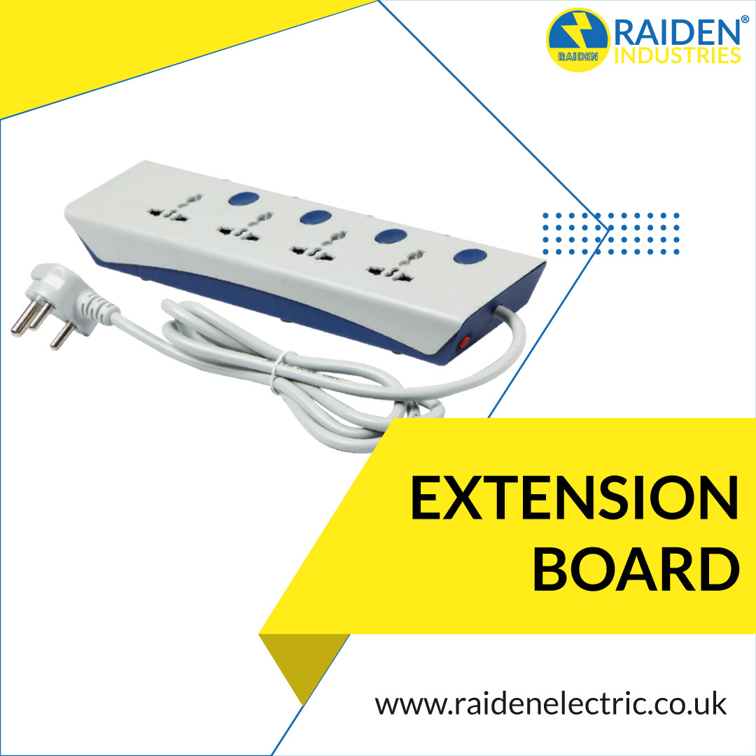 Raiden_Electric's tweet image. Excellent Quality | Good Service | Affordable price! What else do you need? We provide high-quality Extension Boards for Industrial as well as Commercial use.
.
.
#extensionboard #electricalboards #boards #bulkextensionboard #electricalsupplier #raiden #electricals #uk