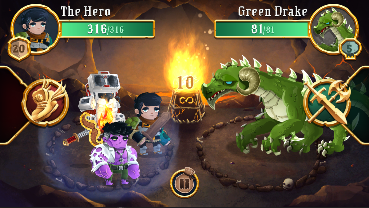 firebrandgames's tweet photo. How intimidating was that first dragon you encountered in room 10? Let us know what you love about C.A.R.D in the comments! 

https://t.co/YV52OmCbSz - Out now in the Nintendo Switch eShop for under $10! What better way to get ready for the weekend than to run dungeons! https://t.co/jlfrOkRwT7