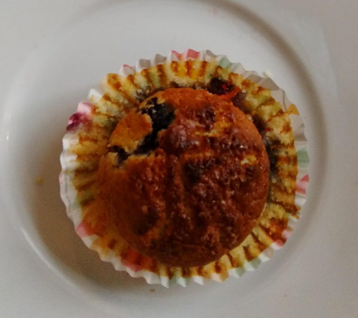 MellingScouts's tweet photo. Mellings 1st Entry from Grace-mai. Scones and Blueberry Muffins.  The debate is all round the Village. What goes on 1st .....Jam or Cream 😂#MerseysideBakeOff https://t.co/nRqimAtnEW