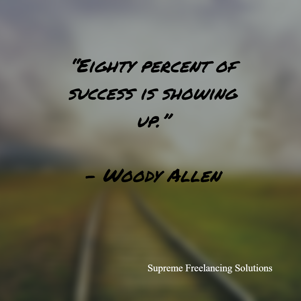 SuprmFreelancer's tweet photo. Happy Friday!๐ We've made it! ๐ฅณ I trust that the to-do list is a little shorter.
Remember, to be successful in life you must first #showup. A game isn't won by the players on the sideline but by the players on the court. #TGIF #YouHaveToPlayToWin #WeekendMode #Friyay #MadeIt https://t.co/HFCbuthjZB