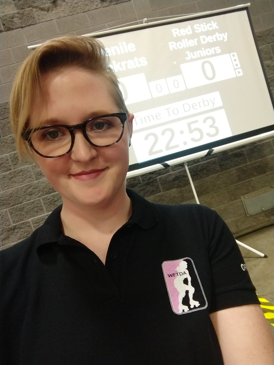 roughneckrd's tweet image. It's Fri-yay! Help up wish Tomahawkins #8 Happy Birthday! Let's send her some derby love and virtual shoves! We're so grateful to have her leading our league! #elpresidente #getthisgalsomecoffee #derbymom #knowsallthederbyrules #roughneckrollerderby #hbd