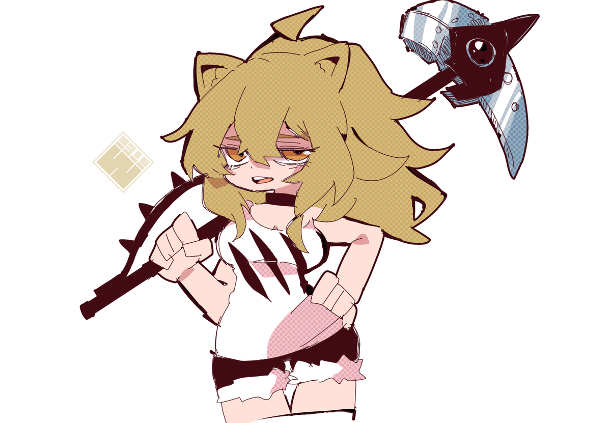 シージ(アークナイツ) 「#アークナイツ版深夜の真剣お絵かき60分一本勝負 」|未定のイラスト