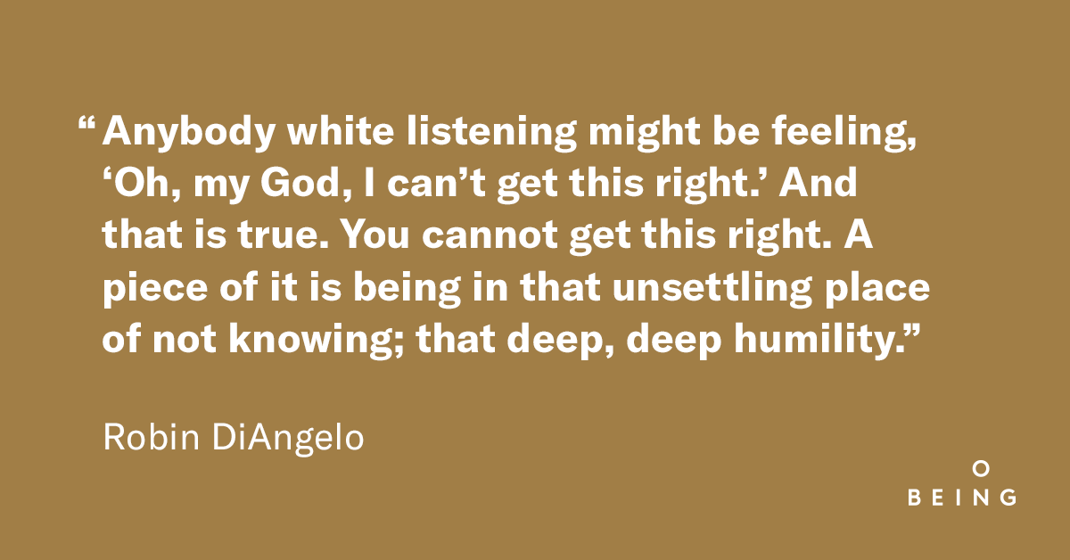 onbeing's tweet photo. This week Robin DiAngelo and @resmaamenakem join @kristatippett in a conversation on the calling of our lifetimes. 

https://t.co/TgGRJHocrT https://t.co/DYNlL6NED7
